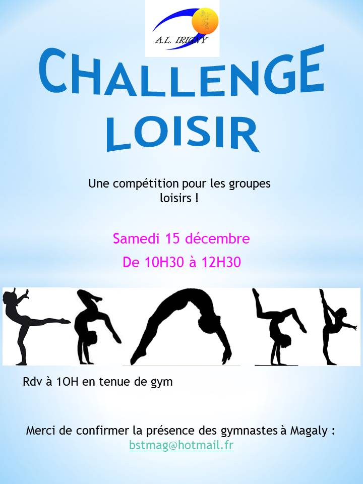 Challenge loisir 2018